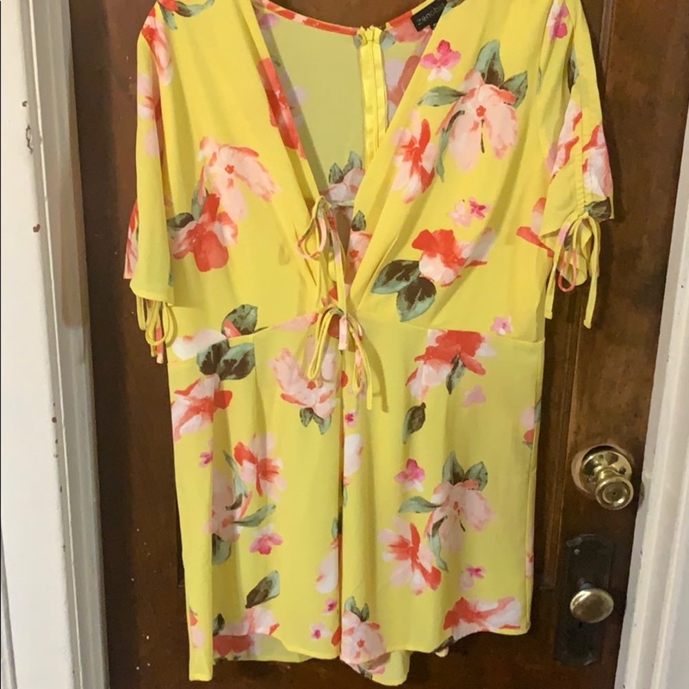 Floral romper